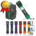 Miniatyrbild 2 av 4: TD® set med 4 justerbara bagageremmar 200 cm - paket med 4, säkerhet och identifiering av din bagagebeständiga bagageresväska fixering