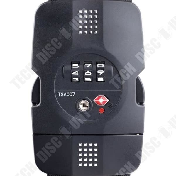 TD® Cross Strap Resväskor Bagage Bind fast Bagage Säkert paket Flygplatskontroll Håll resväskor Rem Undvik att öppna paketet
