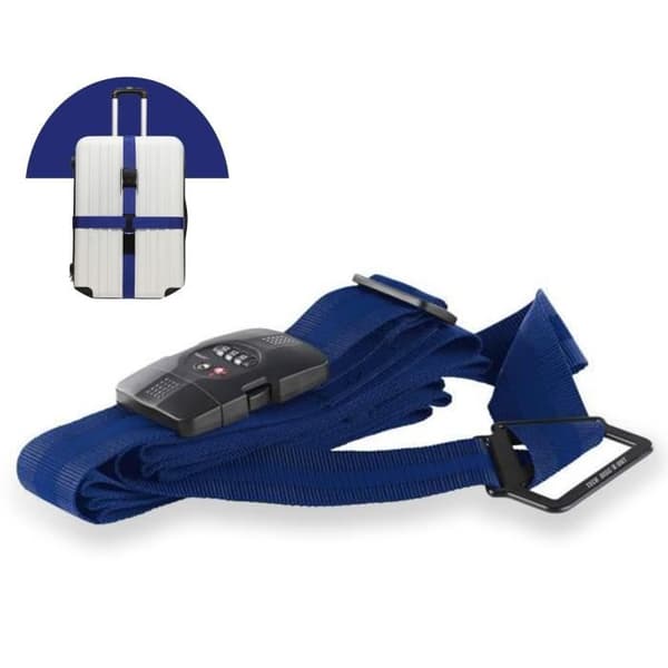 TD® Cross Strap Resväskor Bagage Bind fast Bagage Säkert paket Flygplatskontroll Håll resväskor Rem Undvik att öppna paketet