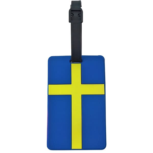 Bagagelapp / Tag till Bagage - Sverige Flagga - Till Resväska