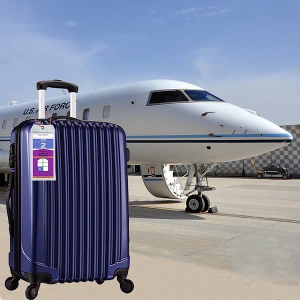 INF Bagage nøgleringe og ID-tagholdere