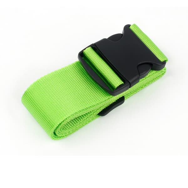 INF Justerbart Bagageband med Spänne - 2 pack Grön