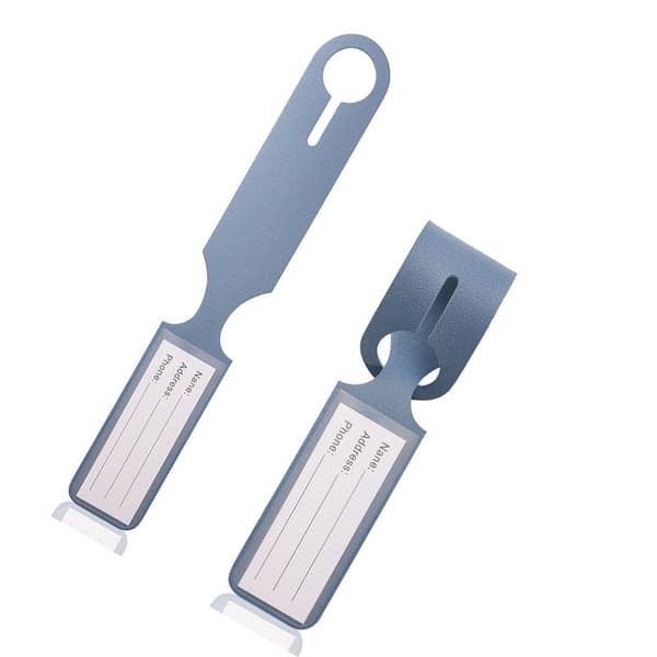INF Rejse i stil: Læderbagagemærker (5-pack)