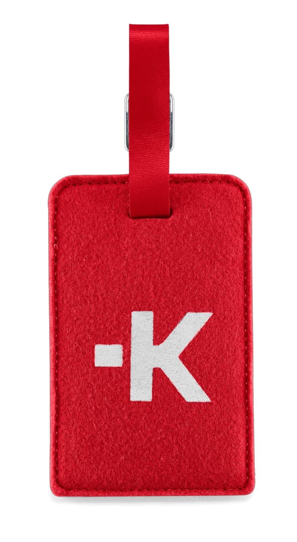 Luggage Tags - Red