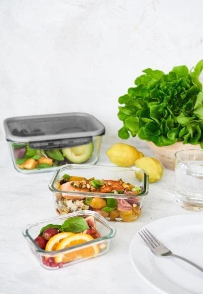 Matlåda i glas, finns i flera storlekar  Gastromax