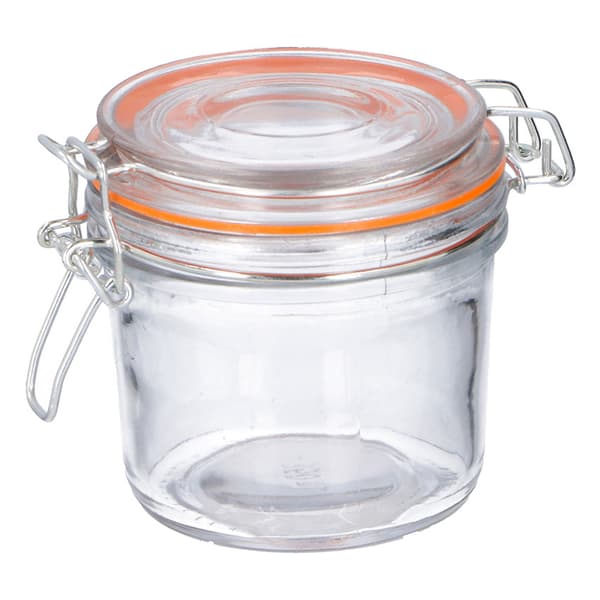 Lasipurkki kannella, 350 ml, Ø10 cm