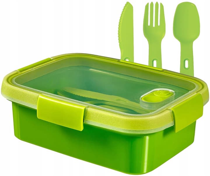 CURVER - GRÖN 1L MATBEHÅLLARE MED LOCK