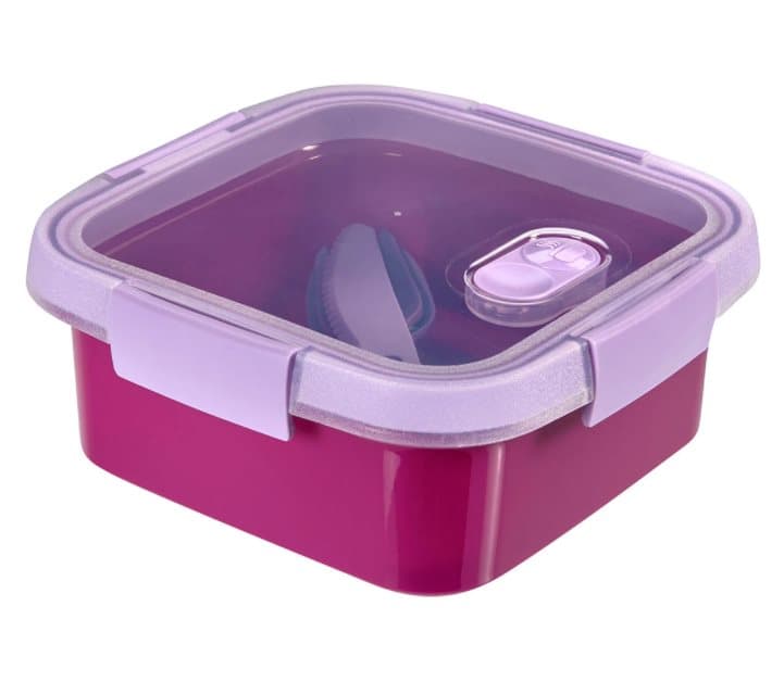 CURVER - VIOLETT 0,9L MATBEHÅLLARE