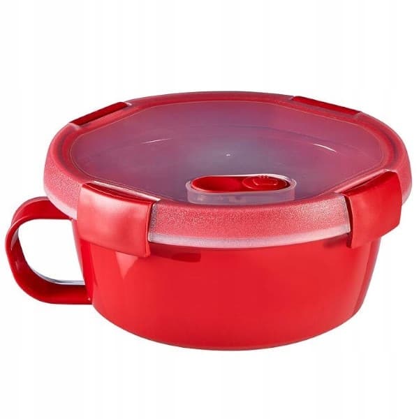 CURVER - Röd matbehållare 0,6l