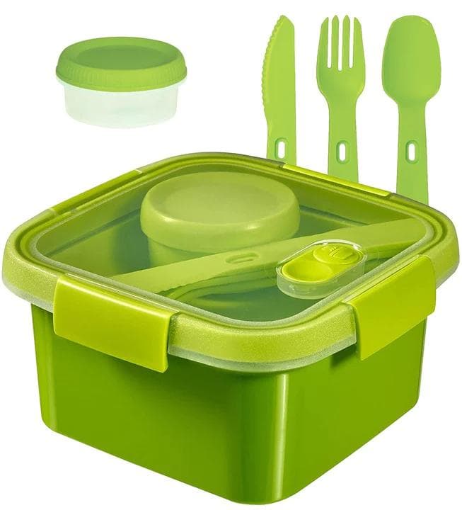 CURVER - GRÖN 1,1L MATBEHÅLLARE MED LOCK