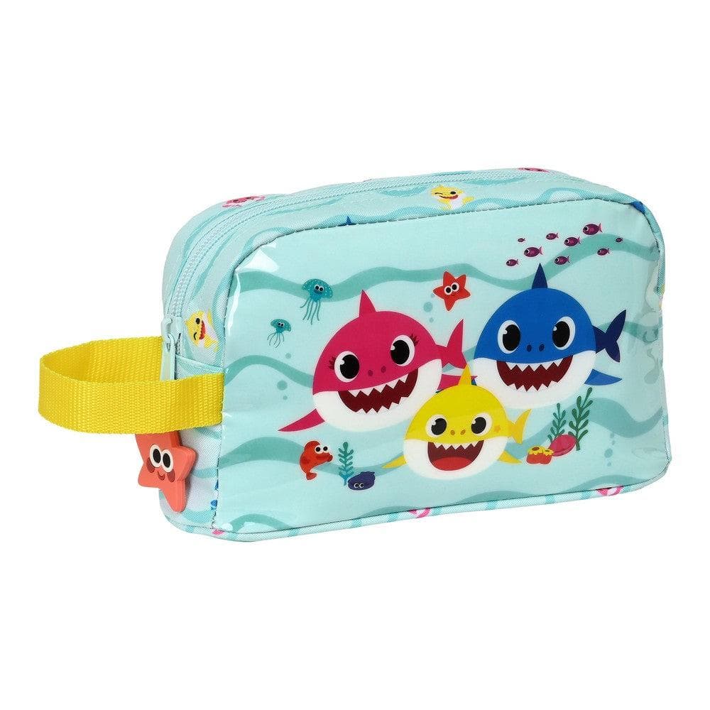 Thermal Lunchbox Baby Shark Beach Day Yellow Light Blue (21.5 x 12 x 6.5 cm)