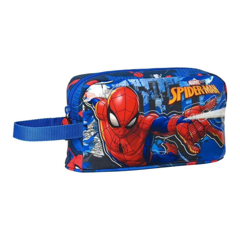 Thermal Lunchbox Spiderman Great Power Red Blue (21.5 x 12 x 6.5 cm)