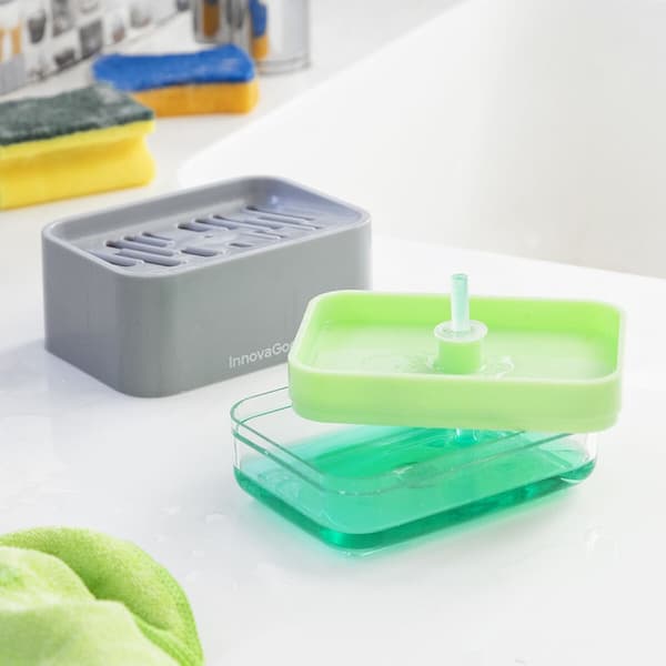 Diskmedelspump 2-i-1 Pushoap InnovaGoods