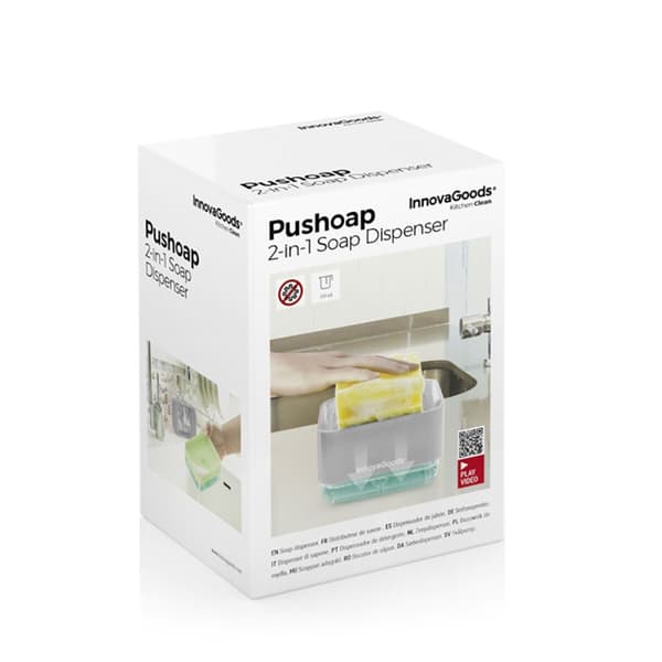 Diskmedelspump 2-i-1 Pushoap InnovaGoods