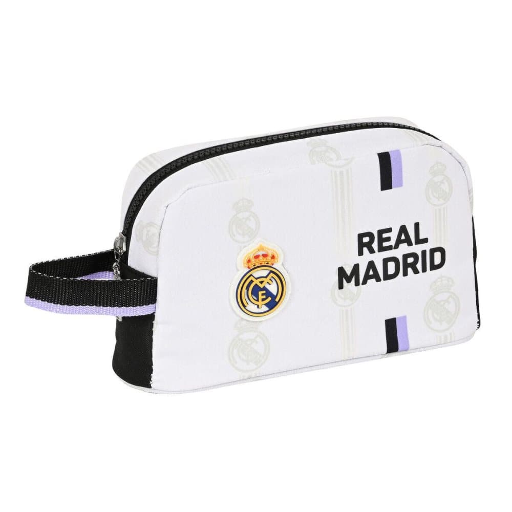 Thermal Lunchbox Real Madrid C.F. Black White (21.5 x 12 x 6.5 cm)