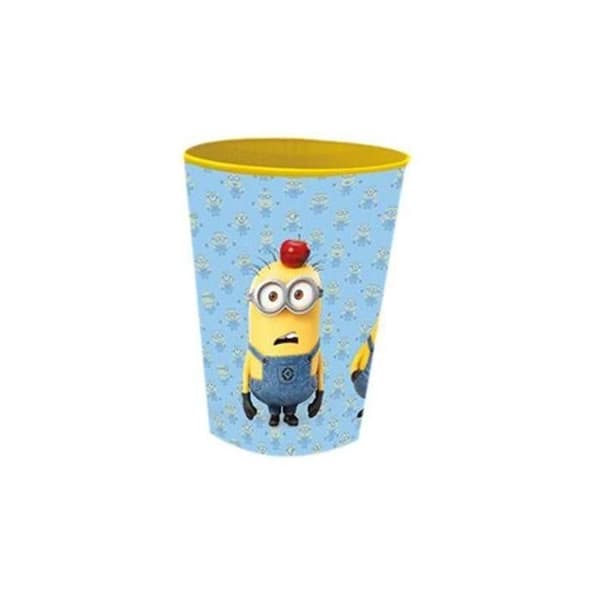 Glas - Minions - 10 x 7,5 cm - Gul - PVC - Kompatibel med diskmaskin