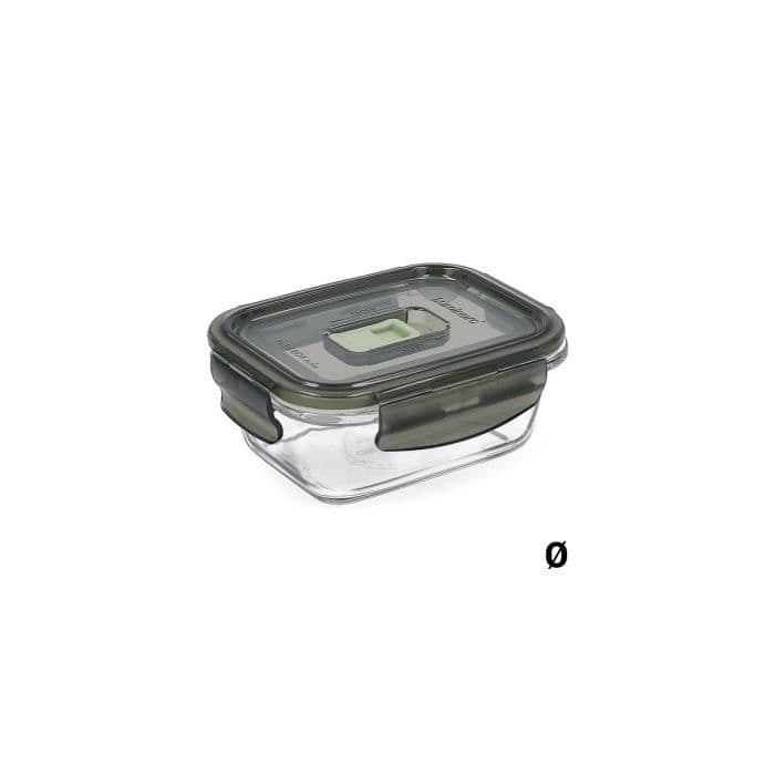 Lufttät matlåda Luminarc Oliva Pure Box Glas 0,38 l