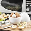 Miniatyrbild 1 av 5: Äggkokare för Mikrovågsugn med Receptbok Boilegg InnovaGoods