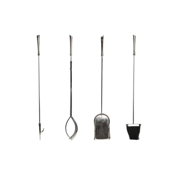 Brastillbehör DKD Home Decor Rostfritt stål Aluminium (20 x 20 x 78 cm)