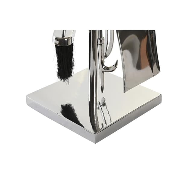 Brastillbehör DKD Home Decor Rostfritt stål Aluminium (20 x 20 x 78 cm)