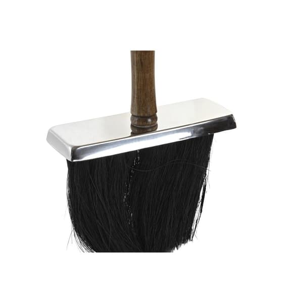 Brastillbehör DKD Home Decor Rostfritt stål Mangoträ 24 x 21 x 26 cm