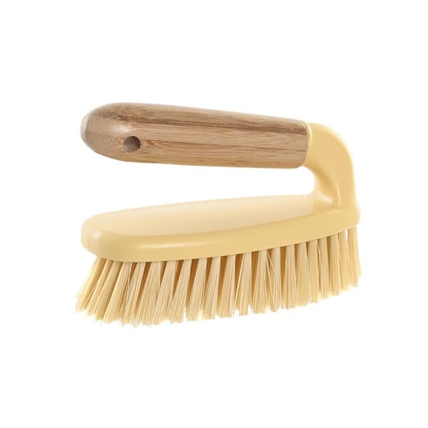Rengöringsborste DKD Home Decor Naturell Bambu PE