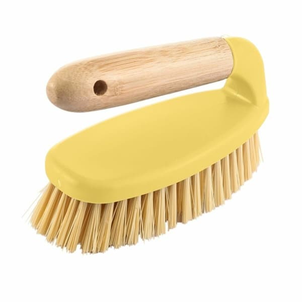 Rengöringsborste DKD Home Decor Naturell Bambu PE