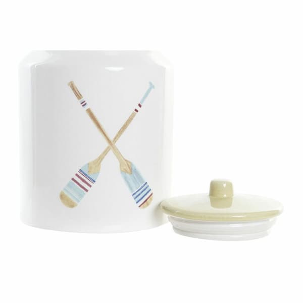 Burk DKD Home Decor Åror 4 Delar Dolomite 15 x 15 x 22 cm