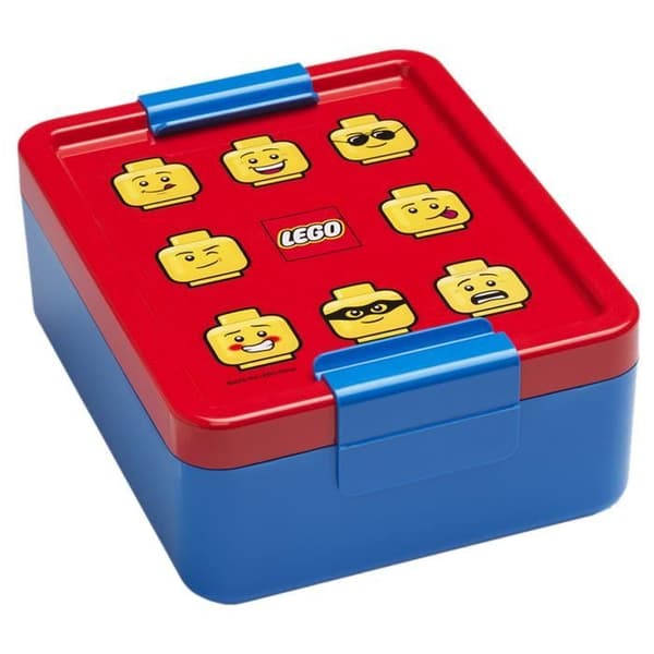 Lunchbox - LEGO - Classic - Blå och röd - 17x13,5x6,9 cm - Barn