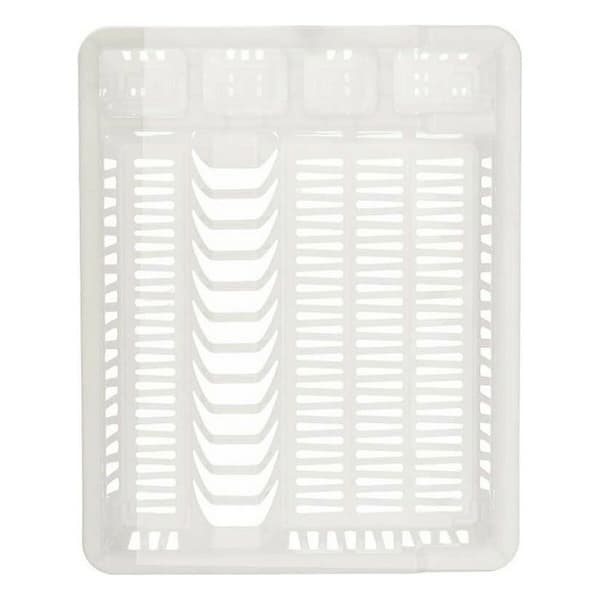 Diskställ Kinvara 2601405-2 Vit 46 x 8 x 37,5 cm (12 antal)