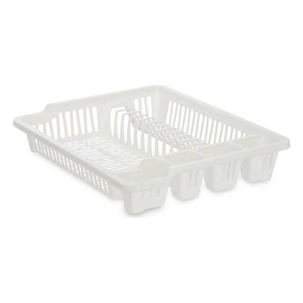 Diskställ Kinvara 2601405-2 Vit 46 x 8 x 37,5 cm (12 antal)