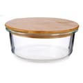 Pikkukuva 2 / 2: Pyöreä eväsrasia kannella Vivalto LHB-HR-620F Bambu 15 x 6,5 x 15 cm (12 osaa)