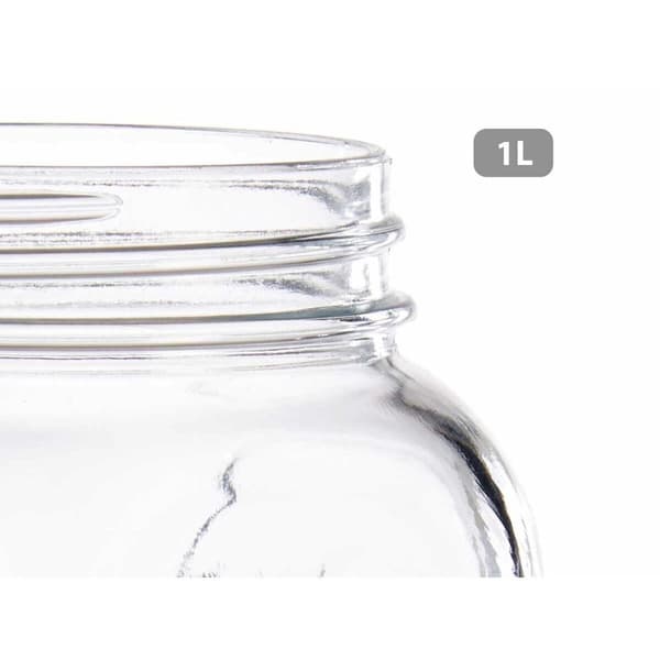 Burk Pasabahce Homemade Transparent Gyllene 1 L (12 antal)