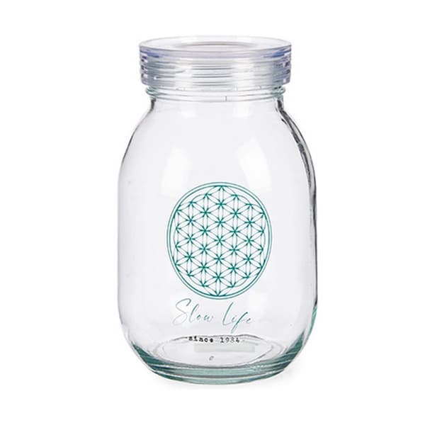 Purkki Vivalto Slow Life Läpinäkyvä 1,8 L (4 osaa)