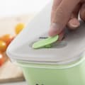 Miniatyrbilde 9 av 11: BRUKT Mat bevaring Container Prefo InnovaGoods PREFO Grønn Silikon (Fikset A+)
