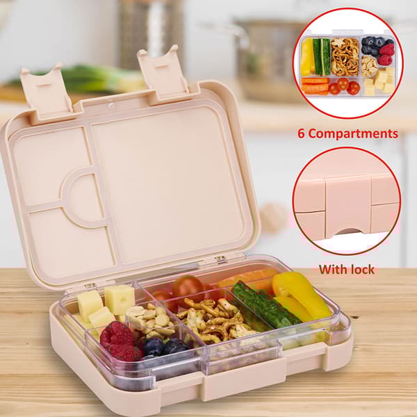 Alpina Mat- og Snackboks med 6 rom