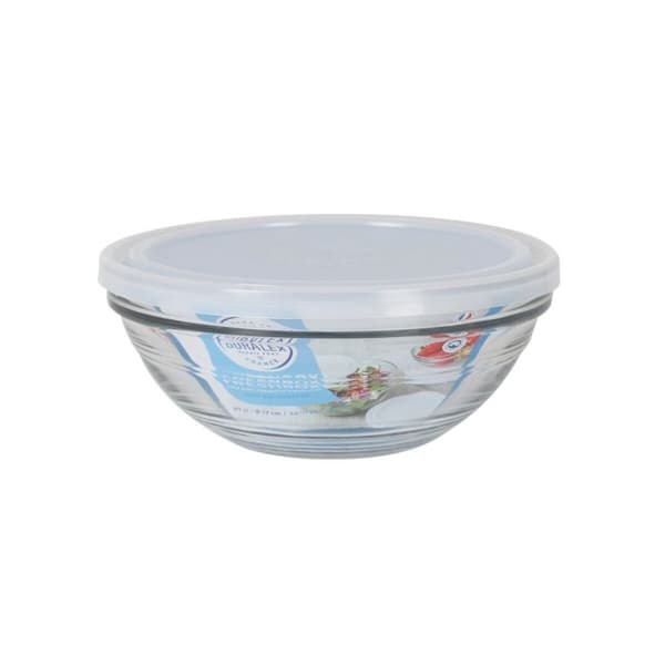 Rund matlåda med lock Duralex FreshBox 970 ml ø 17 x 7 cm (8 antal)