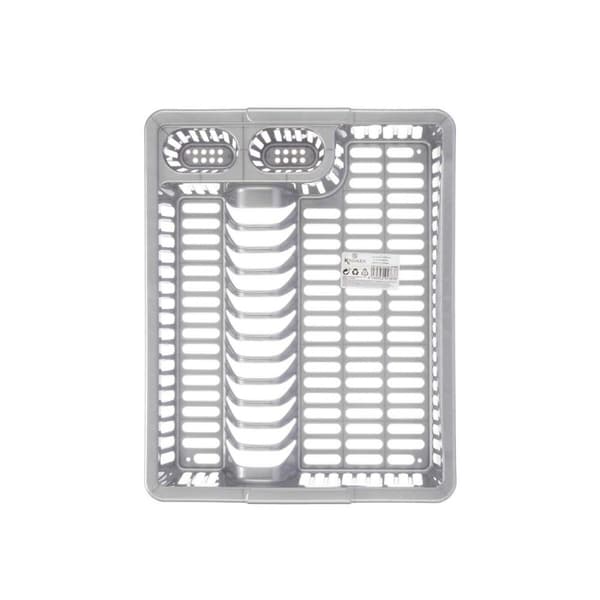 Diskställ Kinvara YMA04 1095 01 Silvrig 46 x 8 x 36 cm (12 antal)