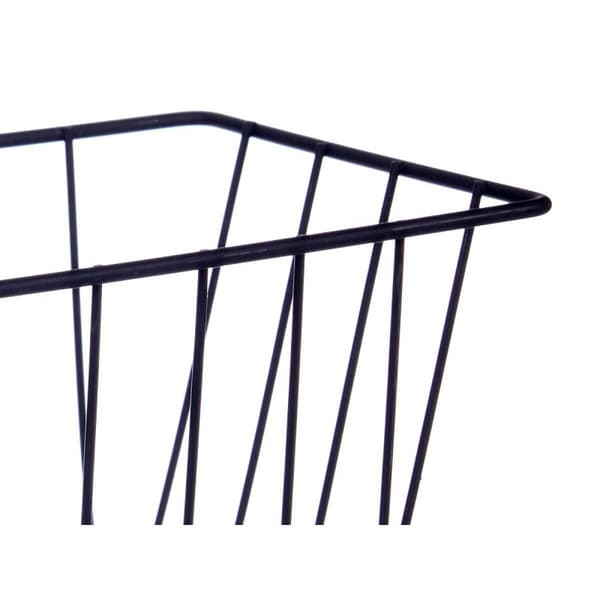 Korg för kökshylla Kinvara W6692P PDQ Svart Järn 28 x 12 x 9 cm (8 antal)