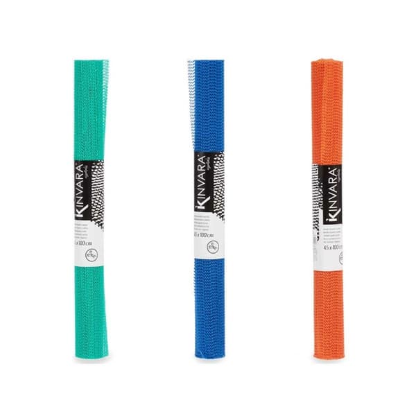 Halkfri matta Kinvara SJ-A101-4 Grön Purpur Orange Gummi 45 x 0,1 x 100 cm (12 antal)