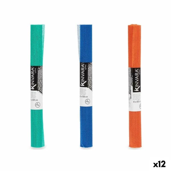 Halkfri matta Kinvara SJ-A101-4 Grön Purpur Orange Gummi 45 x 0,1 x 100 cm (12 antal)