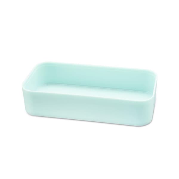 Xavax To Go  Bento Box, 2 Stackable Lunchboxes, 500 ml per Chamber, pastel blue