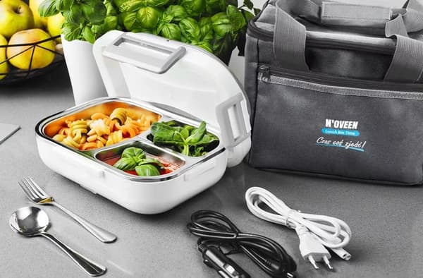 Elektrisk Madkasse N'oveen LB510 Grå Plus
