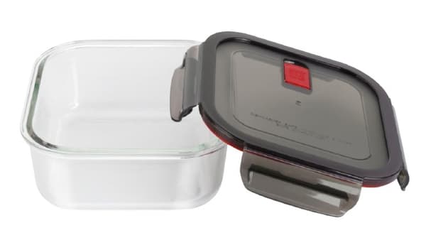 ZWILLING 39506-006-0 matförvaringsbehållare Fyrkantig låda 1,1 L Svart, Transparent 1 st.