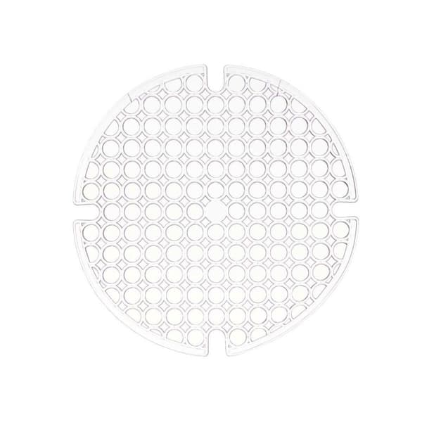 Halkfri matta Kinvara 29100272 Transparent Plast 29 x 0,1 x 29 cm Diskho (12 antal)