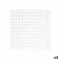 Miniatyrbild 1 av 4: Halkfri matta Kinvara 29100273 Transparent Plast 28 x 0,1 x 28 cm Diskho (12 antal)