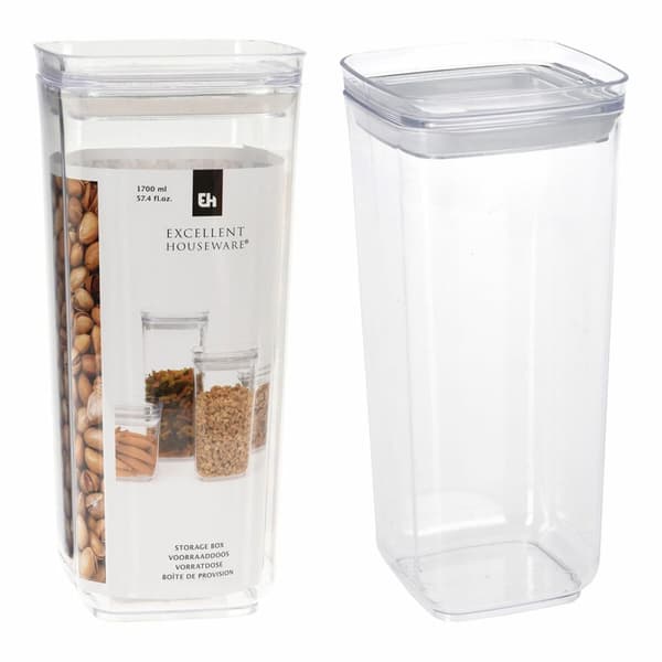 Burk Excellent Houseware Transparent Plast 1,7 L
