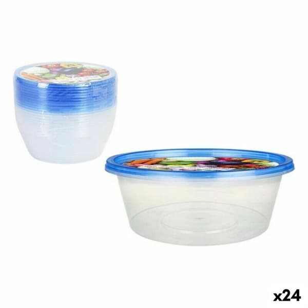 Madkassesæt 11 Privilege 49789 500 ml 15 x 15 x 4,7 cm (24 enheder)