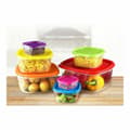 Miniatyrbild 3 av 5: Lunchlådor, set Privilege Multicolour Stapelbara Fyrkantig 7 Delar (12 antal)