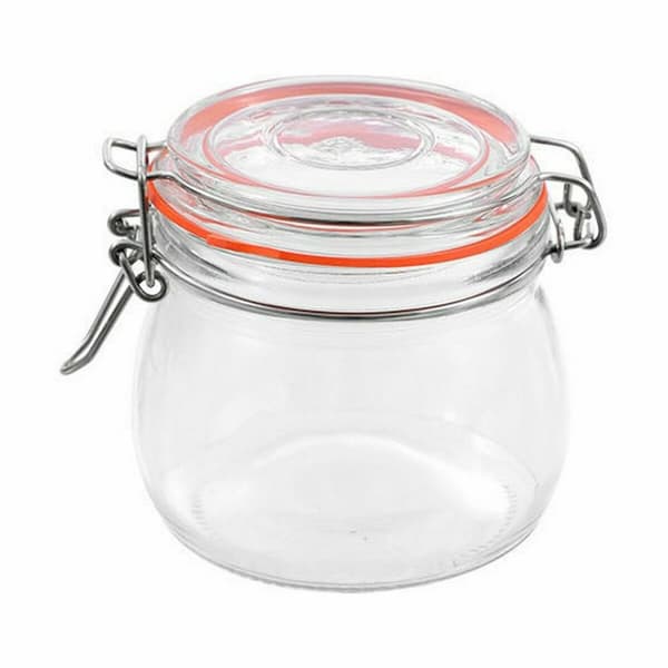 Purkki La Mediterránea Ilmatiivis Lasi 500 ml (12 osaa)